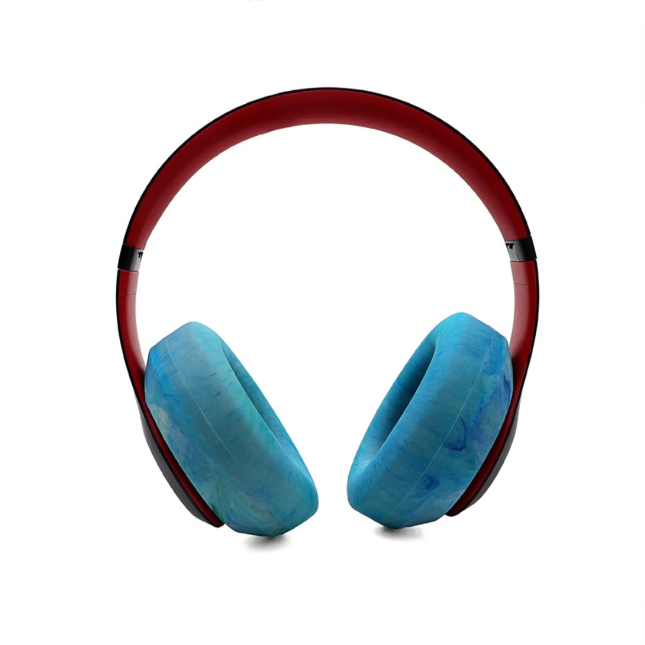 1 Pair Beats Studio 3.0 stylish silicone ear pad cushion - Blue
