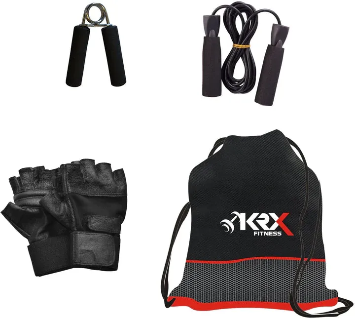 50 kg PVC 50 Combo with Unfilled Punching Bag & PVC Dumbbells | Home Gym | ( 2.5 Kg x 4 = 10 Kg   5 Kg x 4 = 20Kg   10 Kg x 2 = 20Kg )