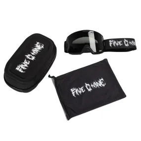 509 F02015900-000-001 Kingpin Goggle LE Kit Quick Change Anti-Fog Stratch Dual Pane Black