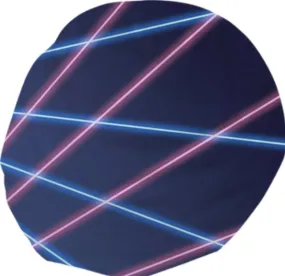 80s Lazers Beanbag