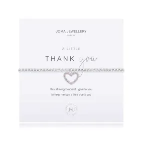 A Little Thank You Silver 17.5cm Bracelet 4088