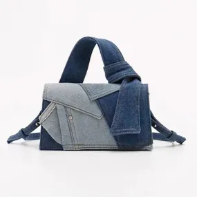 Amozae- Handbag For Women Ins Fashion Denim Bag Crossbody Bag Casual All Match Women'S Bag Ladies Female Bag