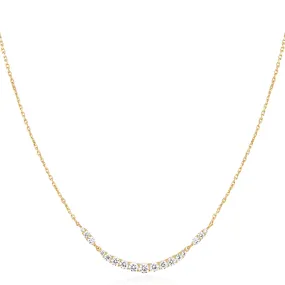 Ania Haie Gold Arc Pavé Necklace N056-02G