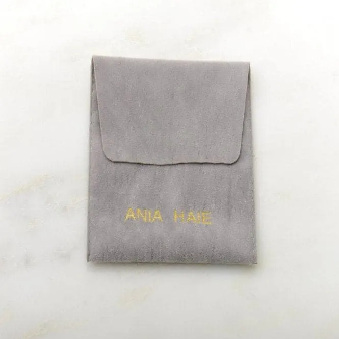 Ania Haie Gold Curve Dome Band R056-01G