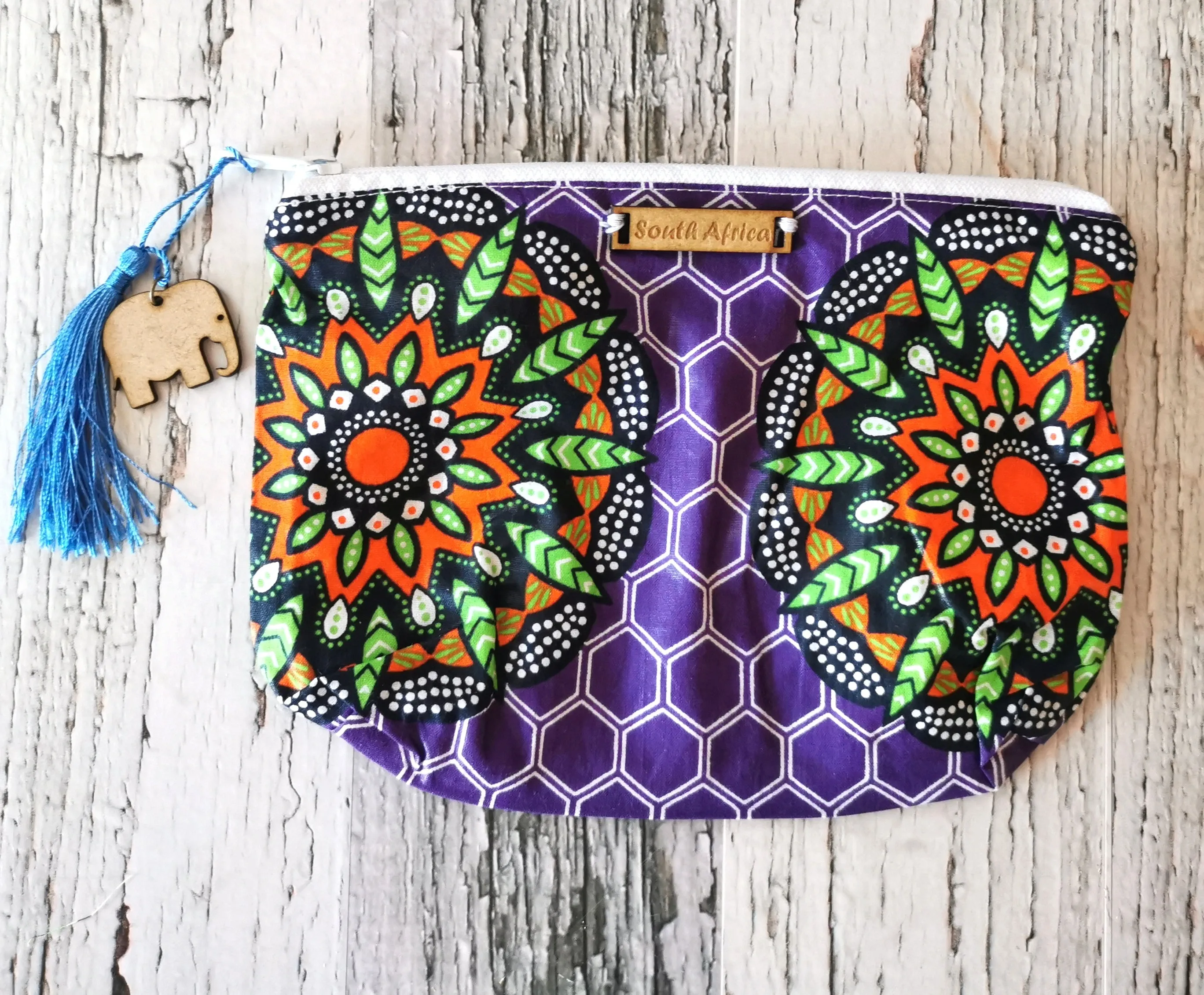 Ankara makeup bag - multiple options