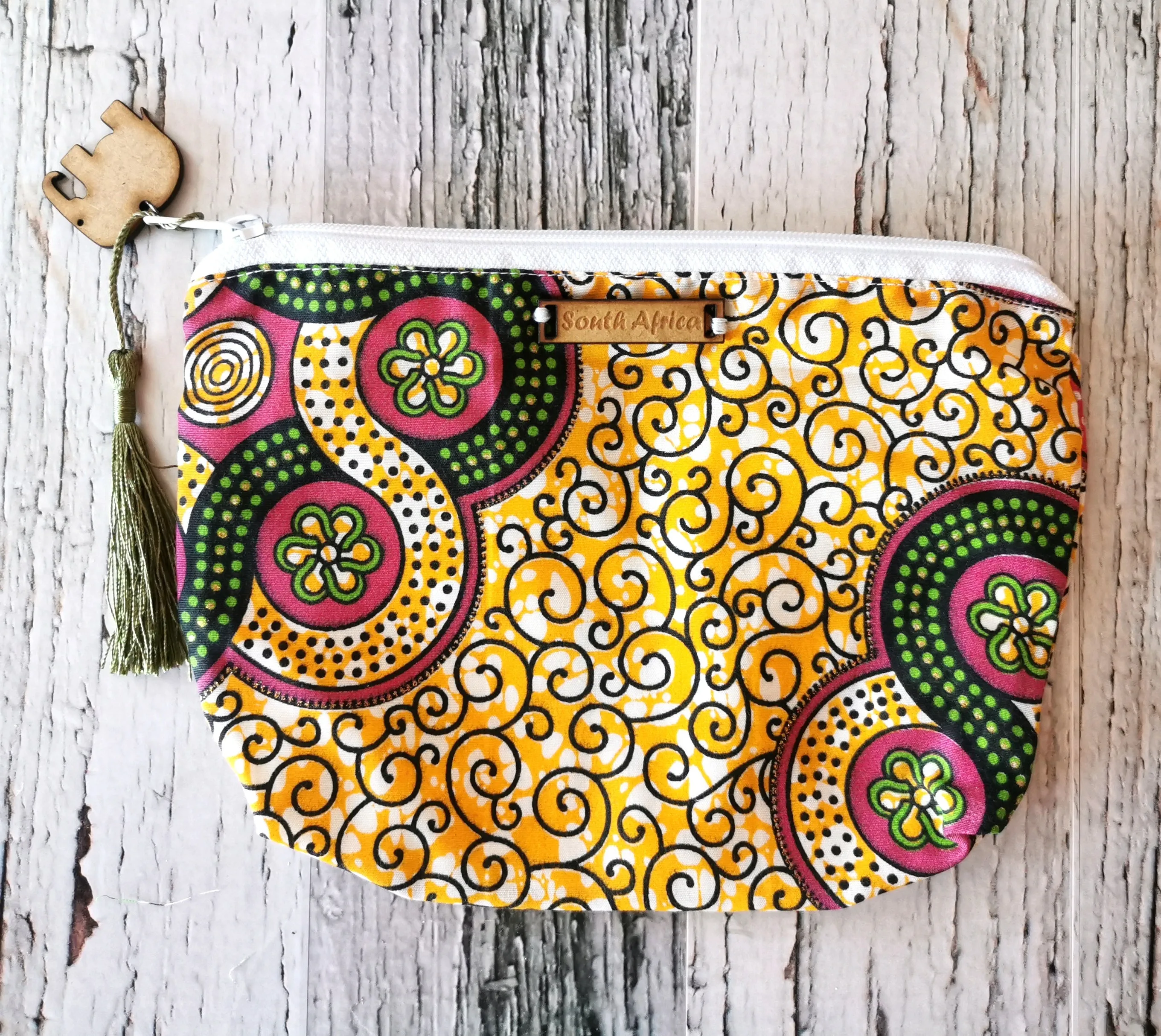 Ankara makeup bag - multiple options