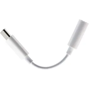 Apple(MU7E2AM/A) USB-C to 3.5mm Headphone Jack Adapter - White