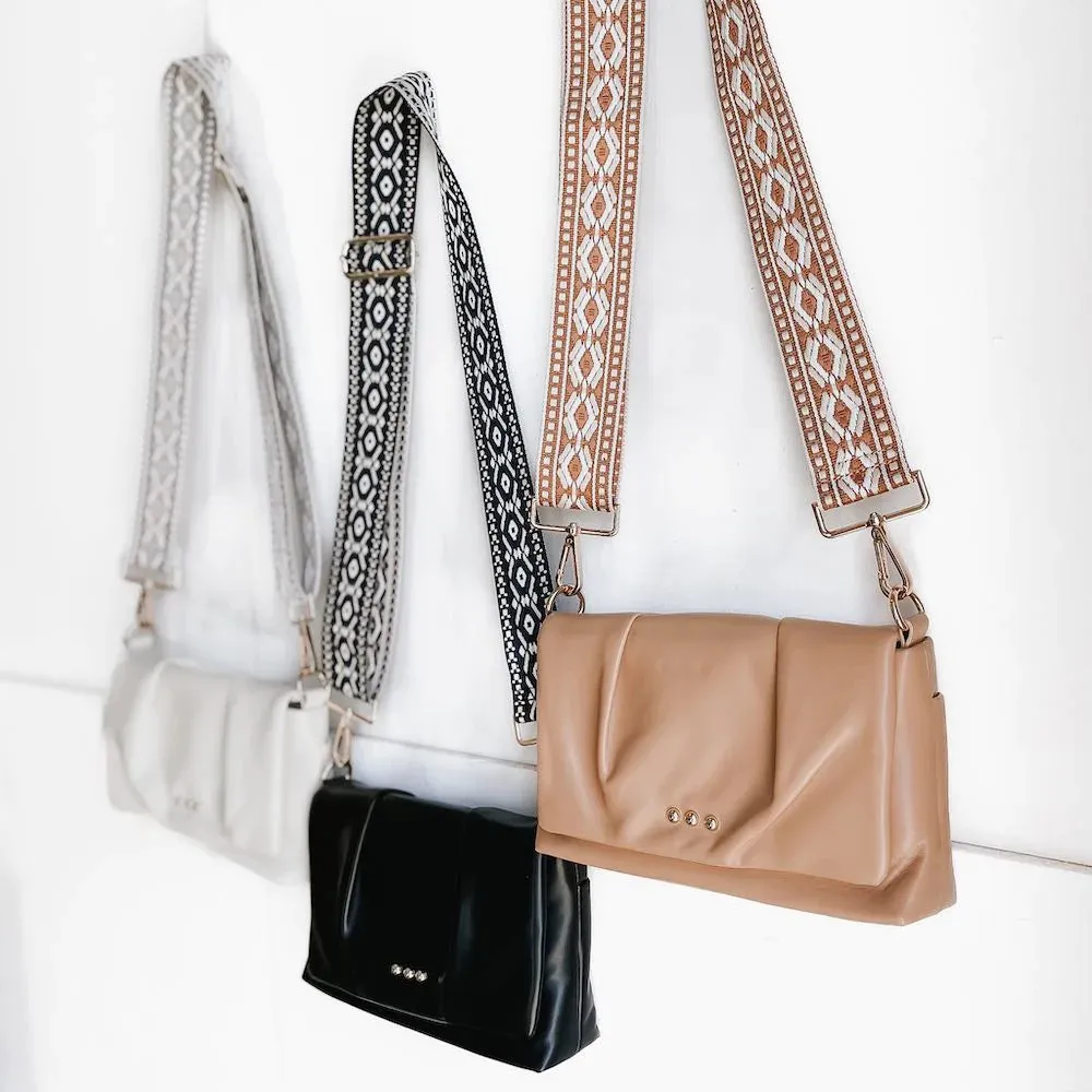 Aurora Crossbody Clutch Bag - Brown