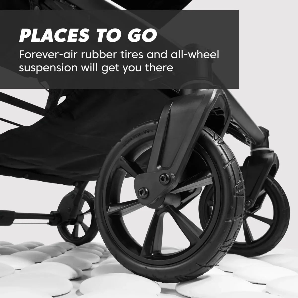 Baby Jogger City Mini GT2 Side by Side Double Stroller, All-Terrain Package - Jet