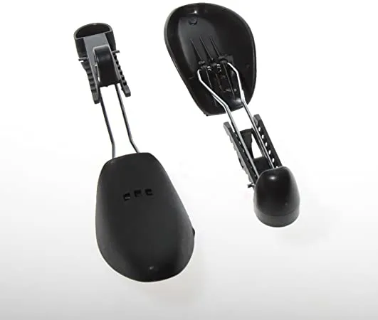 B&E LIFE | 5 Pairs Practical Plastic Adjustable Length Men (5 Pairs Black)