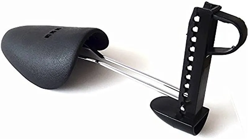 B&E LIFE | 5 Pairs Practical Plastic Adjustable Length Men (5 Pairs Black)