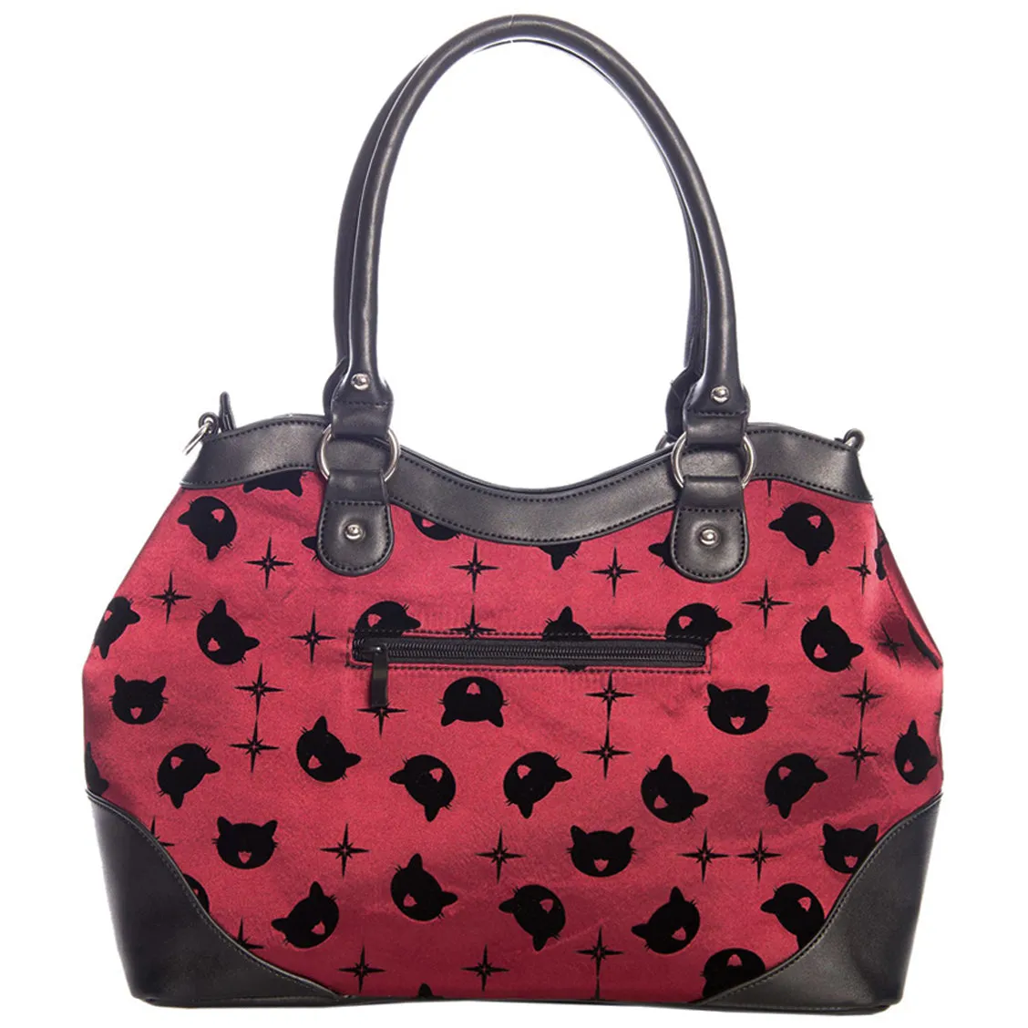 Banned Lunar Sisters Bag Burgundy