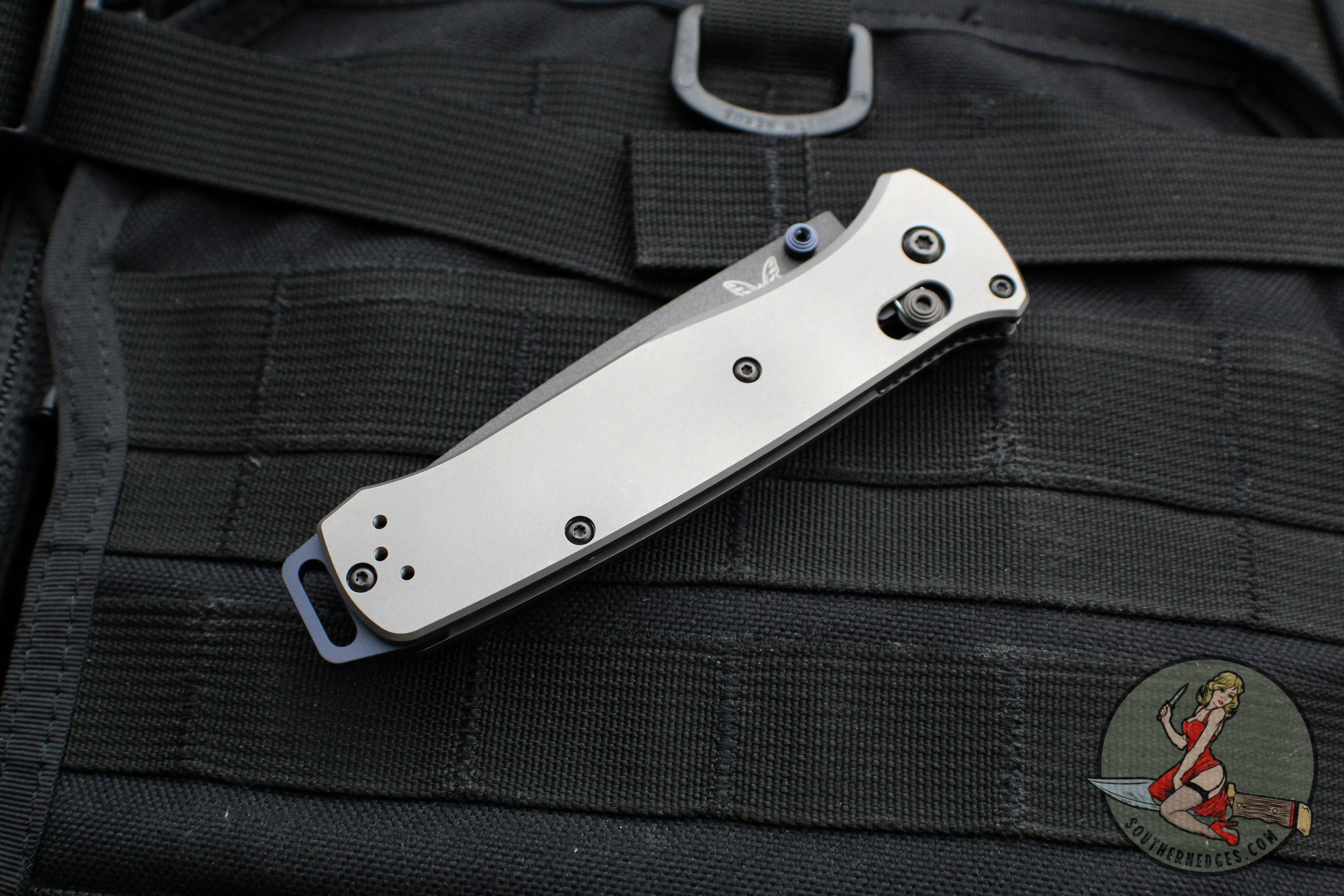 Benchmade Bailout- 2023 Limited Edition- Tanto Edge- Titanium Handle- Black Blade 537BK-2302
