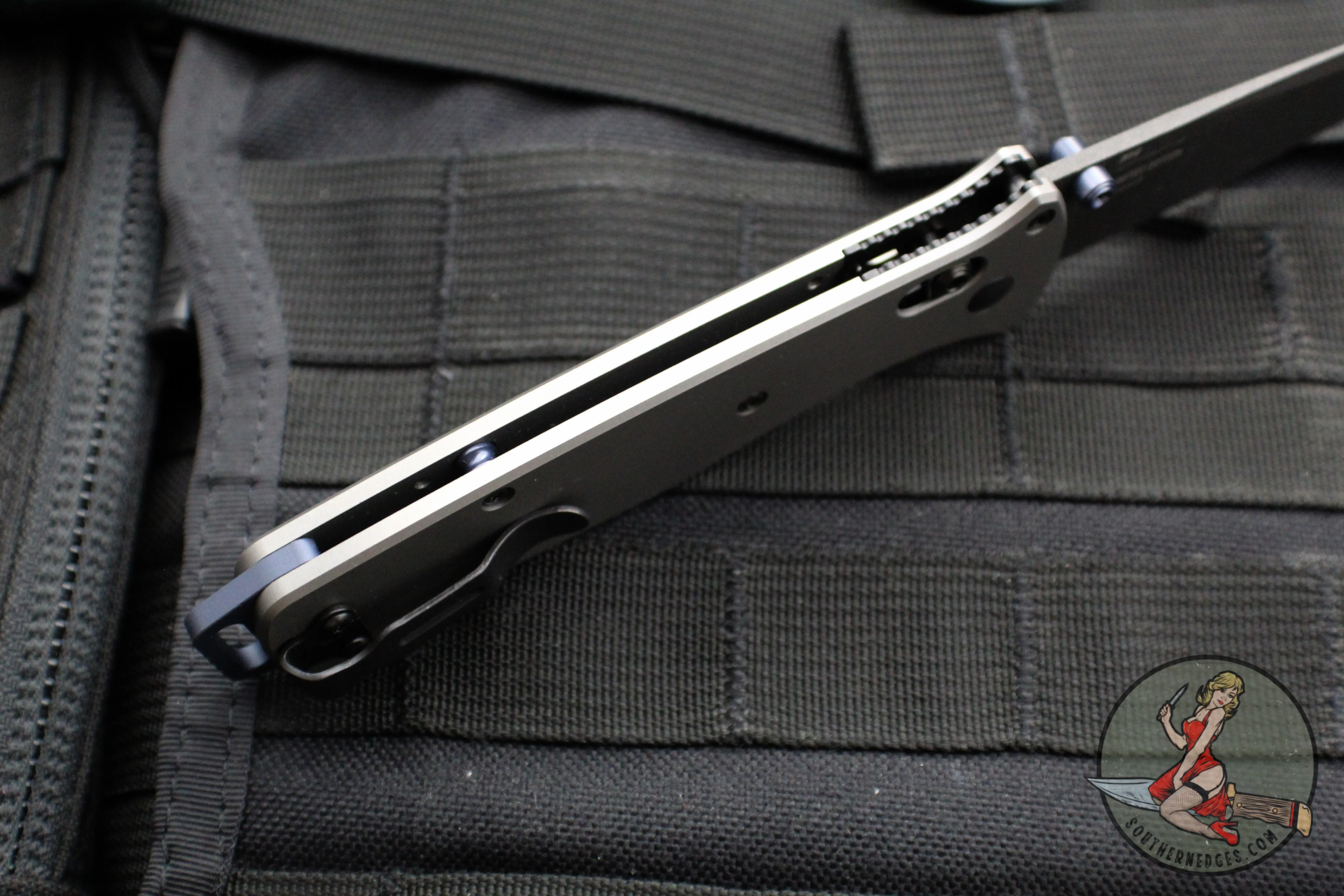 Benchmade Bailout- 2023 Limited Edition- Tanto Edge- Titanium Handle- Black Blade 537BK-2302