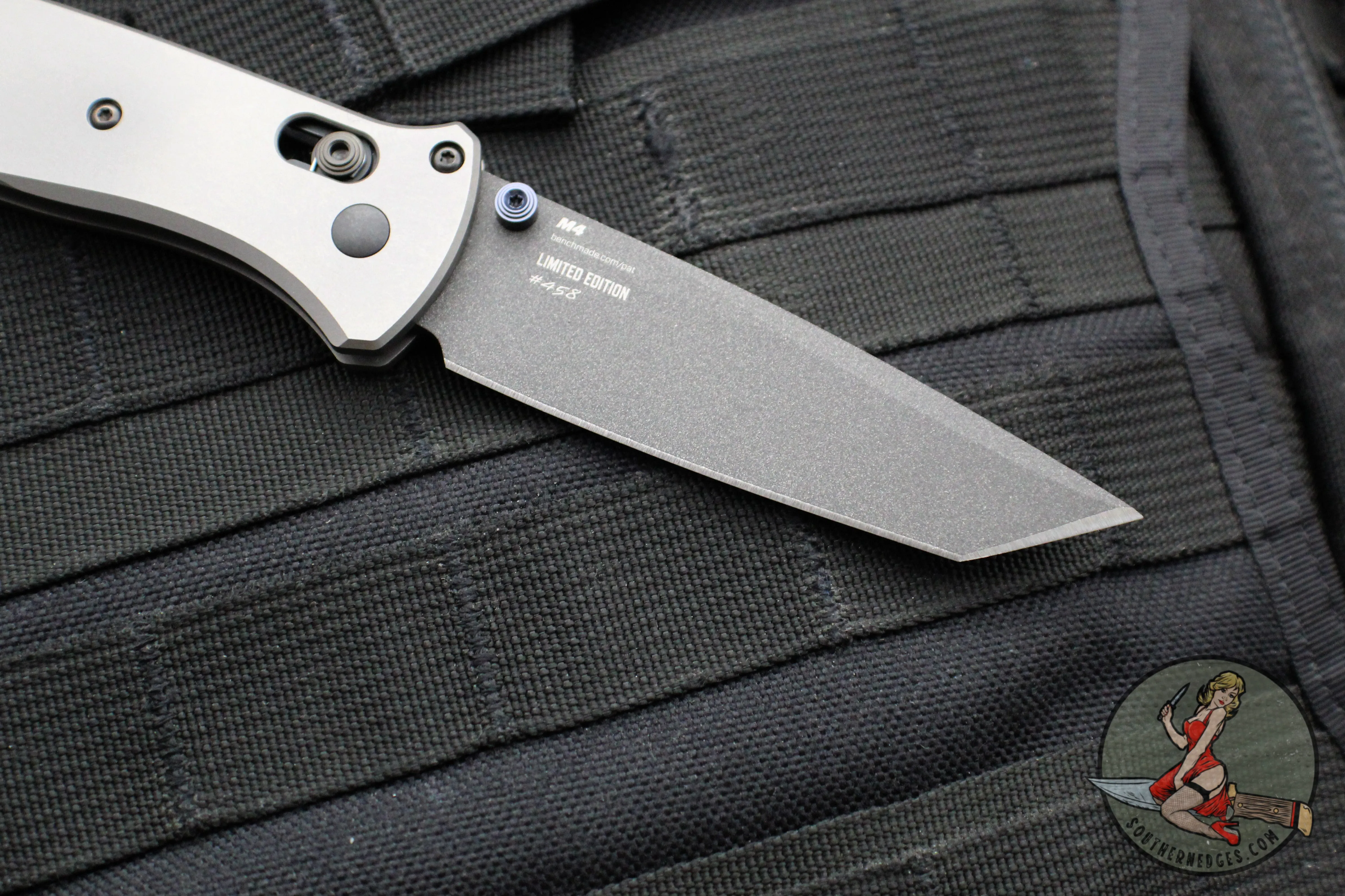 Benchmade Bailout- 2023 Limited Edition- Tanto Edge- Titanium Handle- Black Blade 537BK-2302