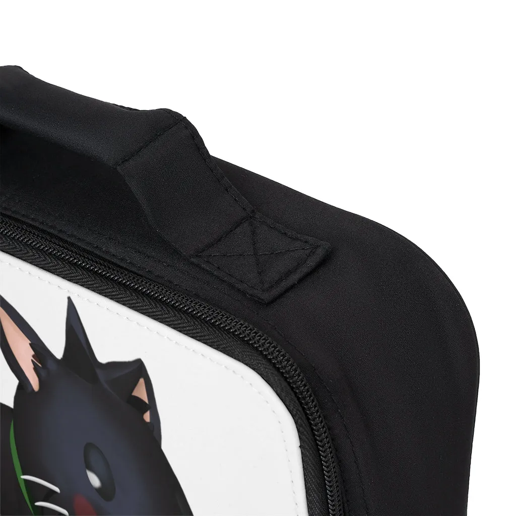 Black Kitty Lunch Bag