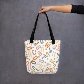 Boho ABC Tote bag