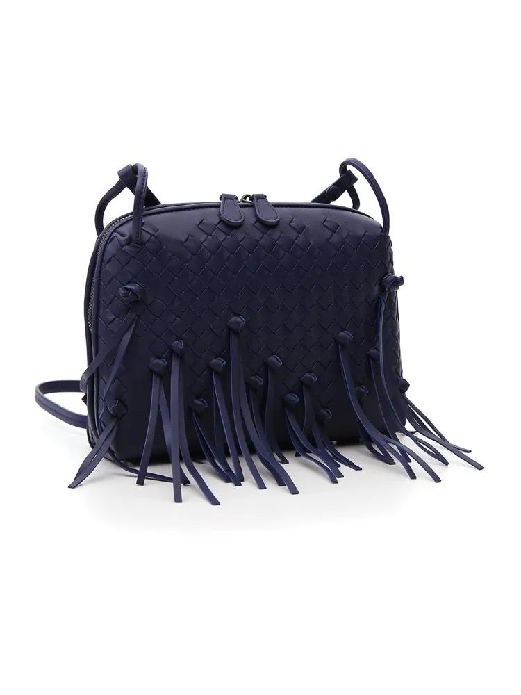 Bottega Veneta Fringe Nodini Crossbody Bag