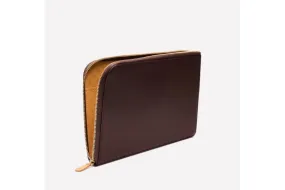 Bridle Hide Medium Portfolio - Nut