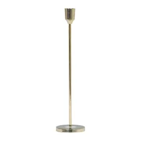 CANDLE HOLDER Ø7,5X30,5 CM SERLA GREEN-GOLD