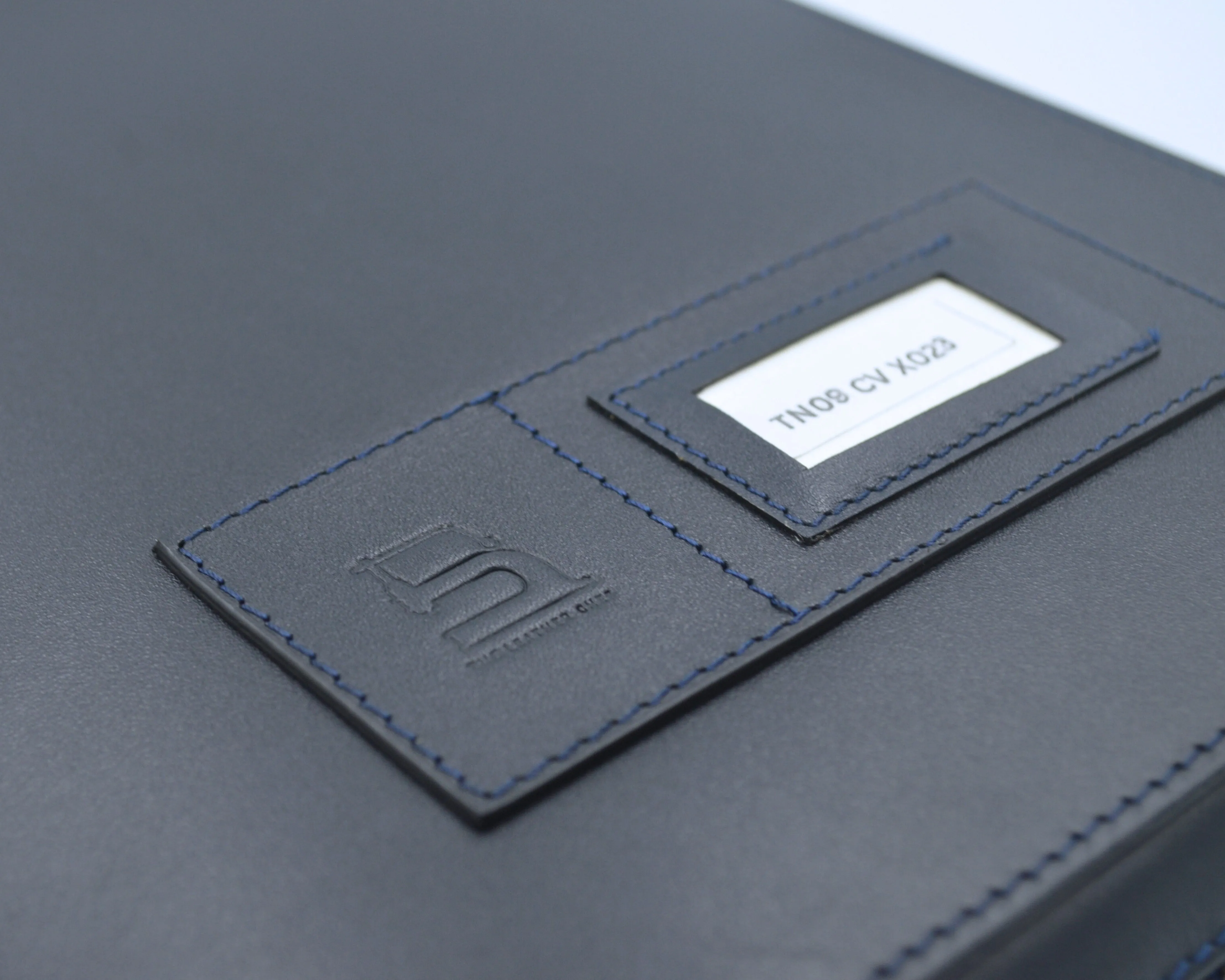 Car Document Holder - Charcoal Blue