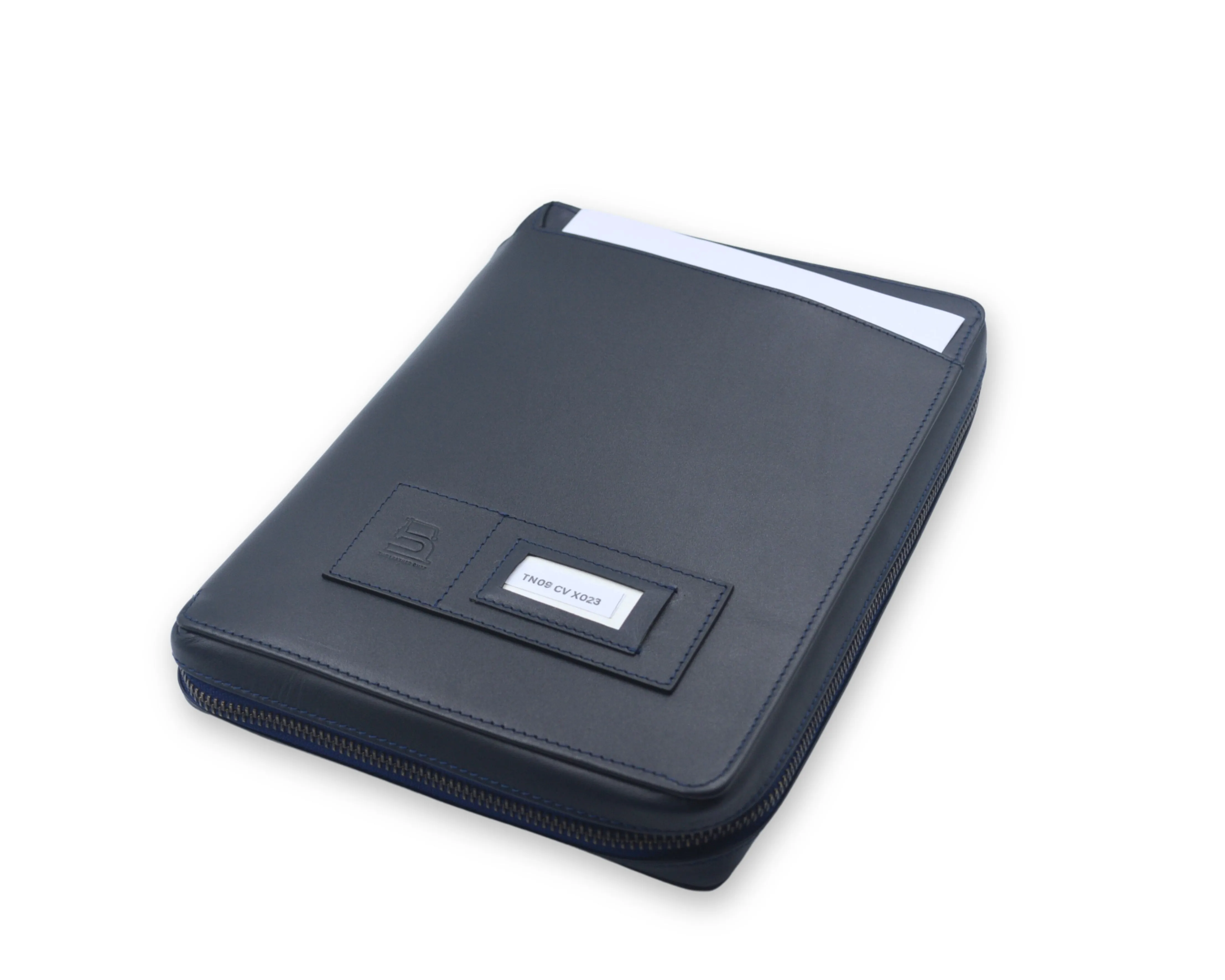 Car Document Holder - Charcoal Blue