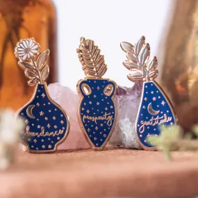 Celestial Enamel Pins | Abundance Vases