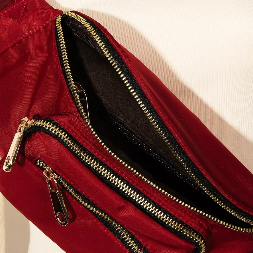 CFA Triple Pocket Nylon Fanny Pack