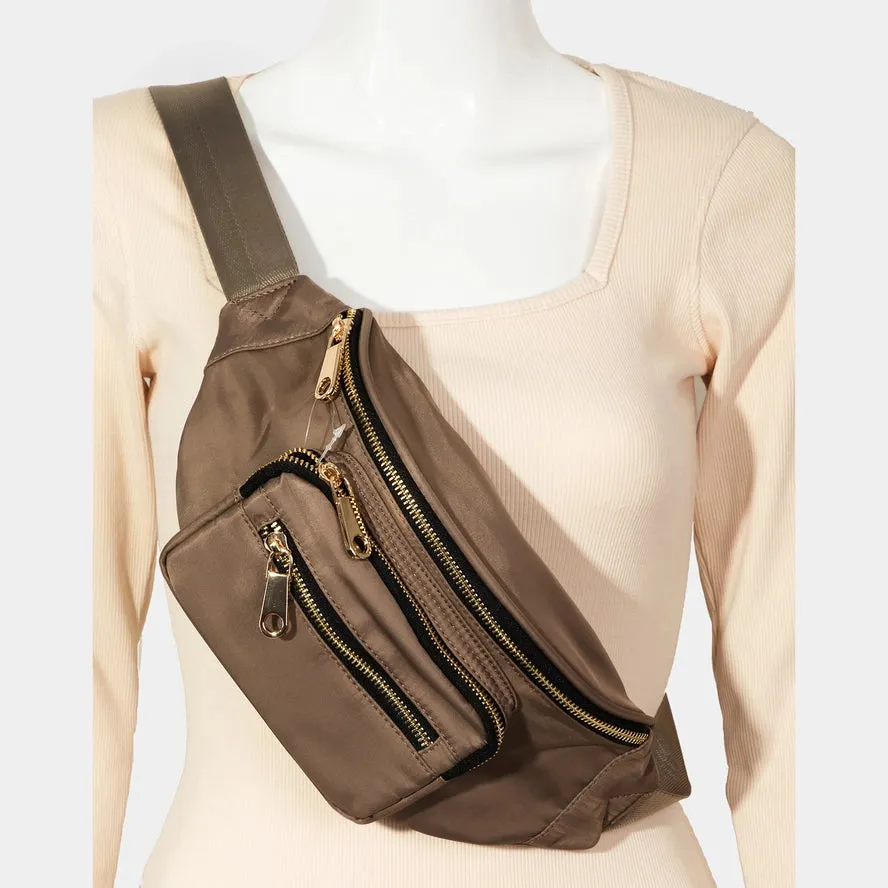 CFA Triple Pocket Nylon Fanny Pack