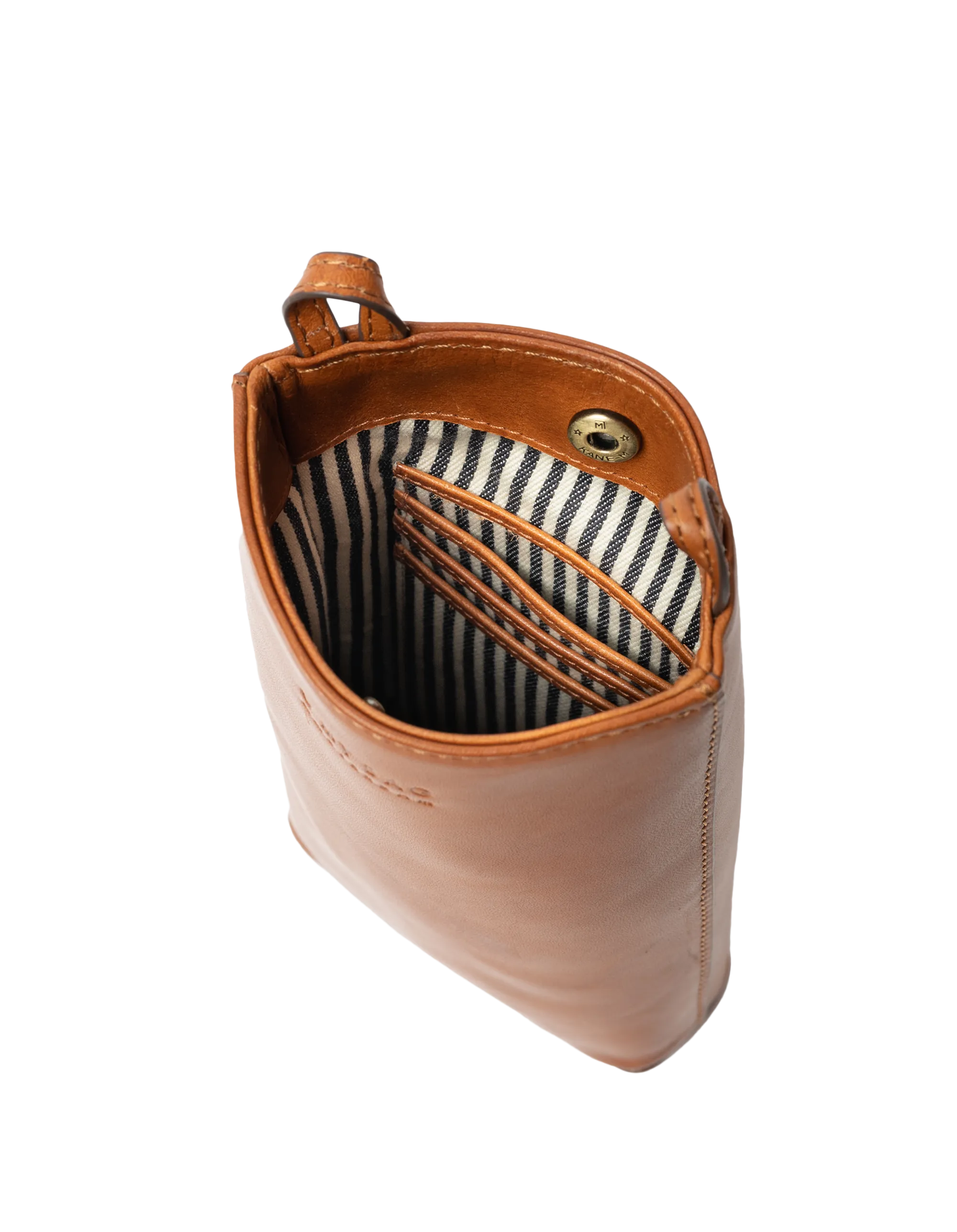 Charlie Phone Bag Classic Leather Cognac