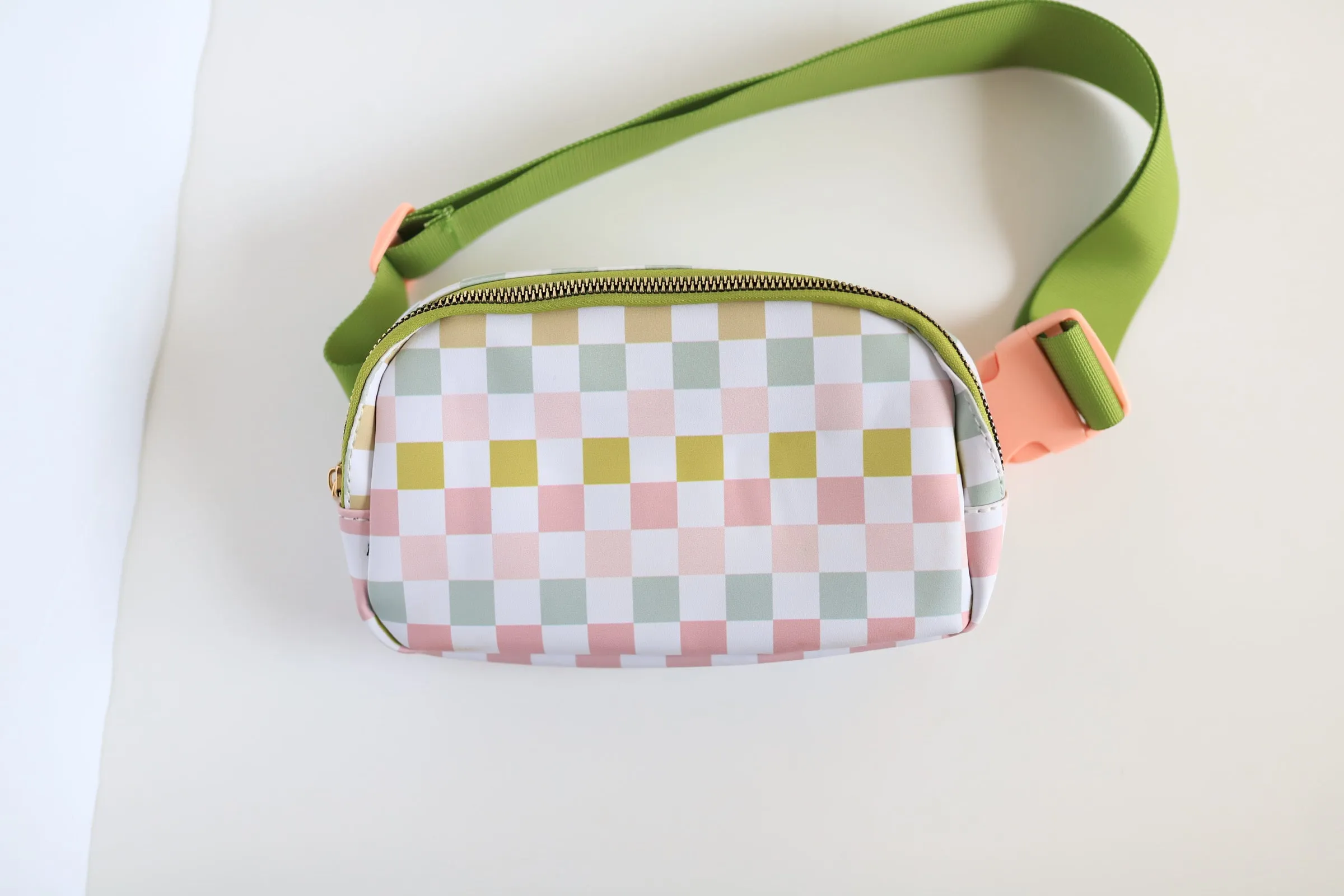 Checkered  Fanny Pack
