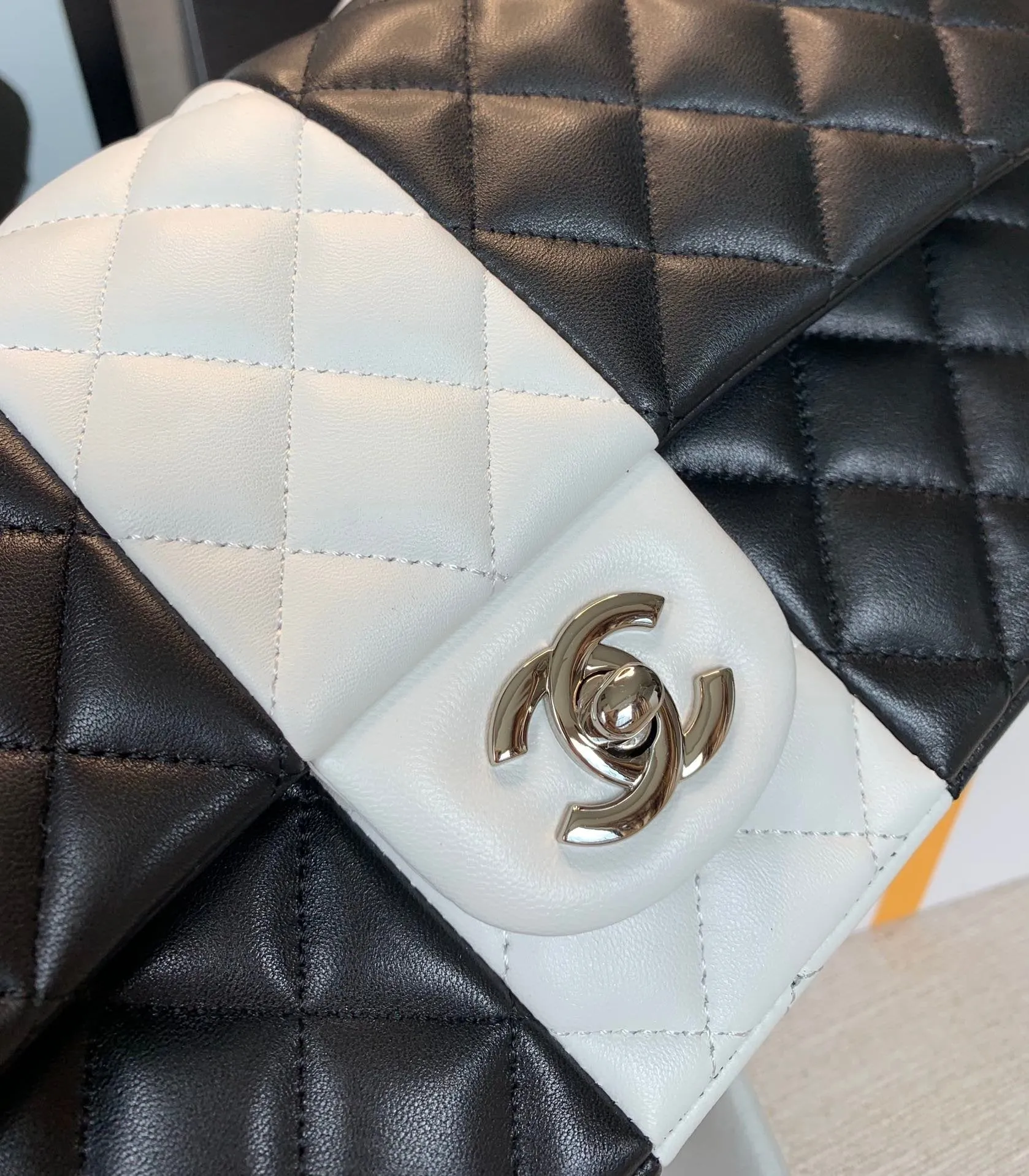 CHLMini Flap Bag Black For Women 7.8in/20cm