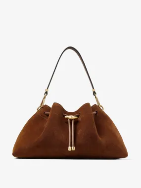 Cinch M tan suede bag