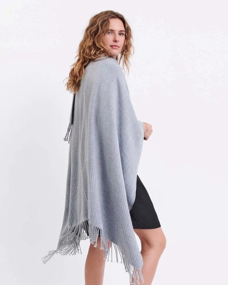 Classic Travel Wrap in Fog Grey by Mersea