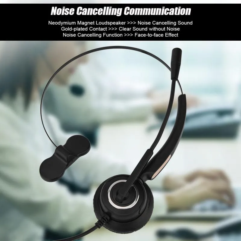 Clear Stereo Sound Call Center Headset (USB, Noise Cancelling)