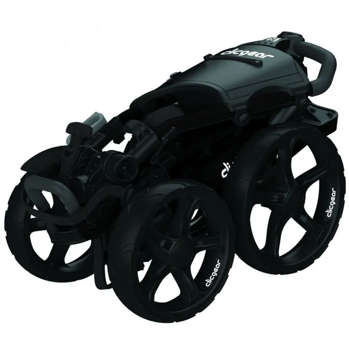 Clicgear 8.0  4-Wheel Push Trolley - Silver