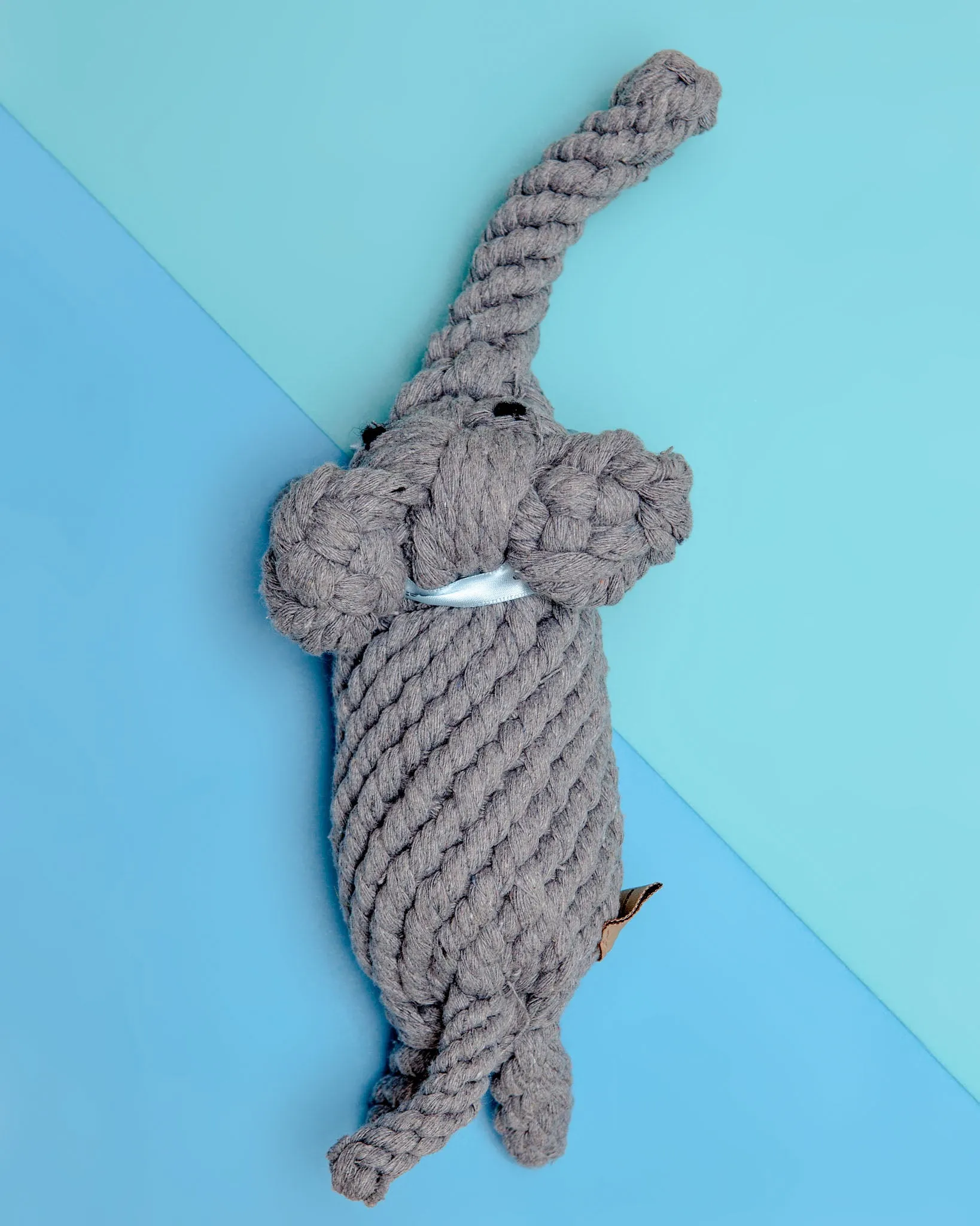 Coco the Elephant Rope Dog Toy