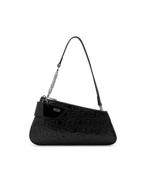Comma Notte Patent Monogram Bag
