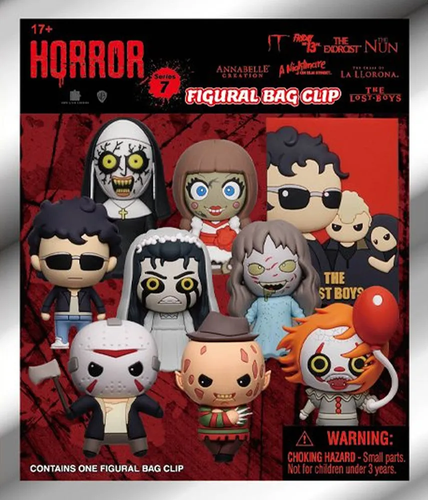 Copy of WB Horror Properties - Series 7 - 3D Foam Bag Clip