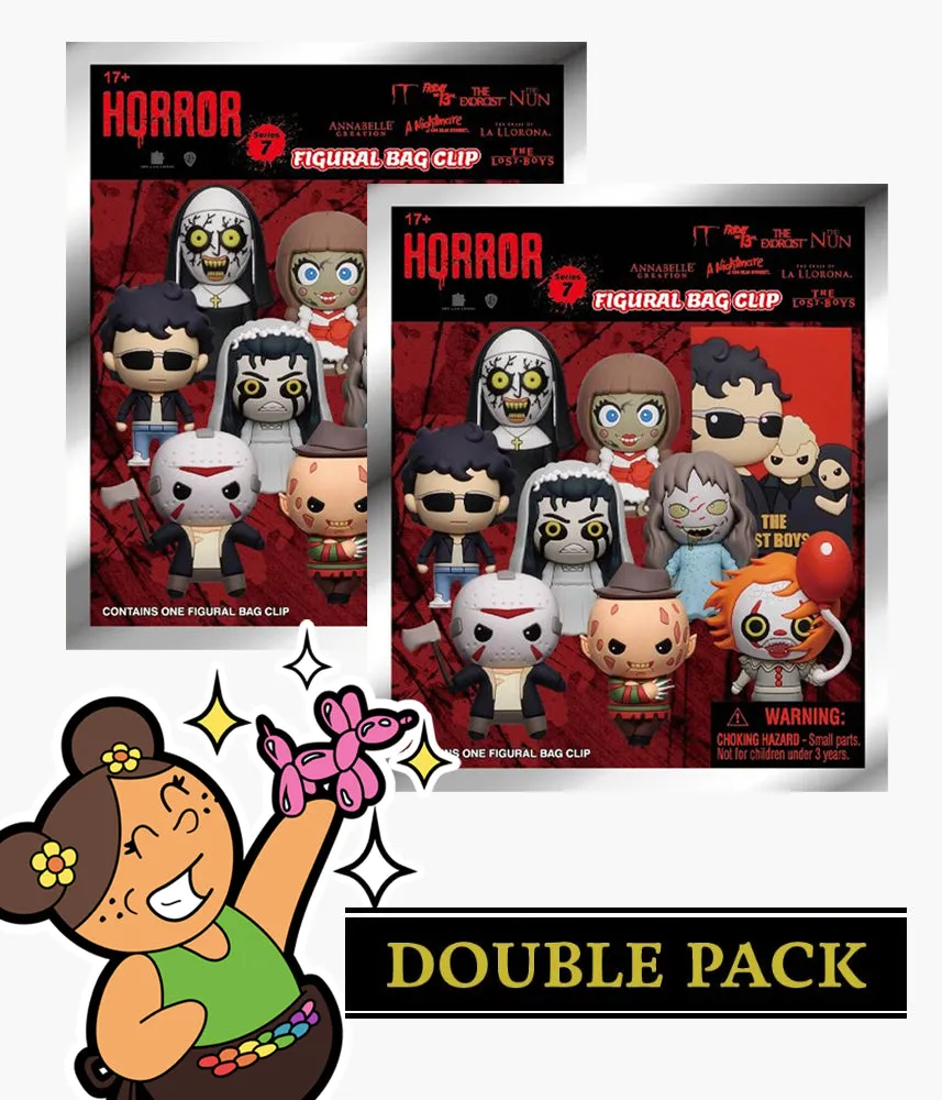 Copy of WB Horror Properties - Series 7 - 3D Foam Bag Clip