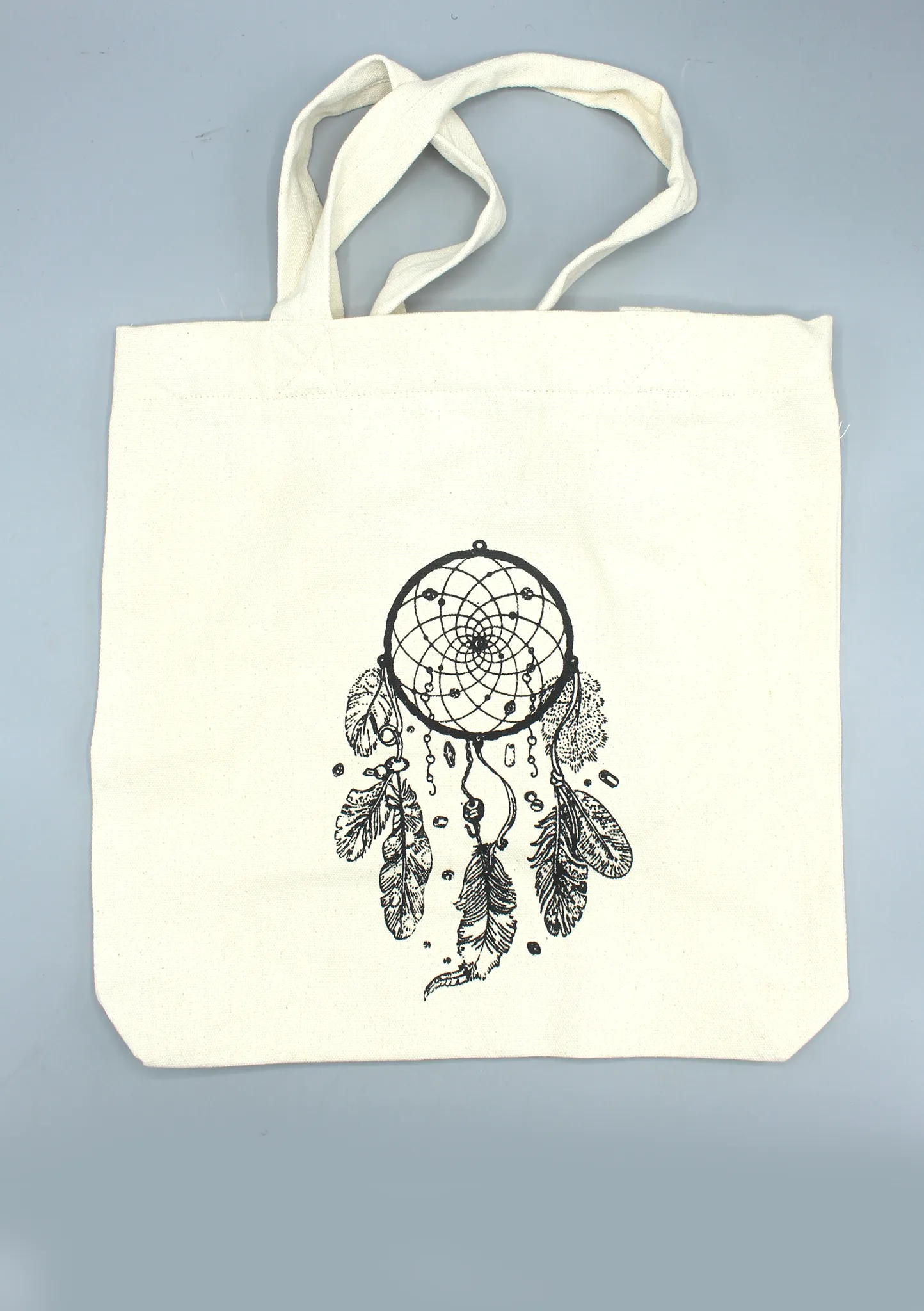 Cotton Dream Catcher Printed Tote Bag