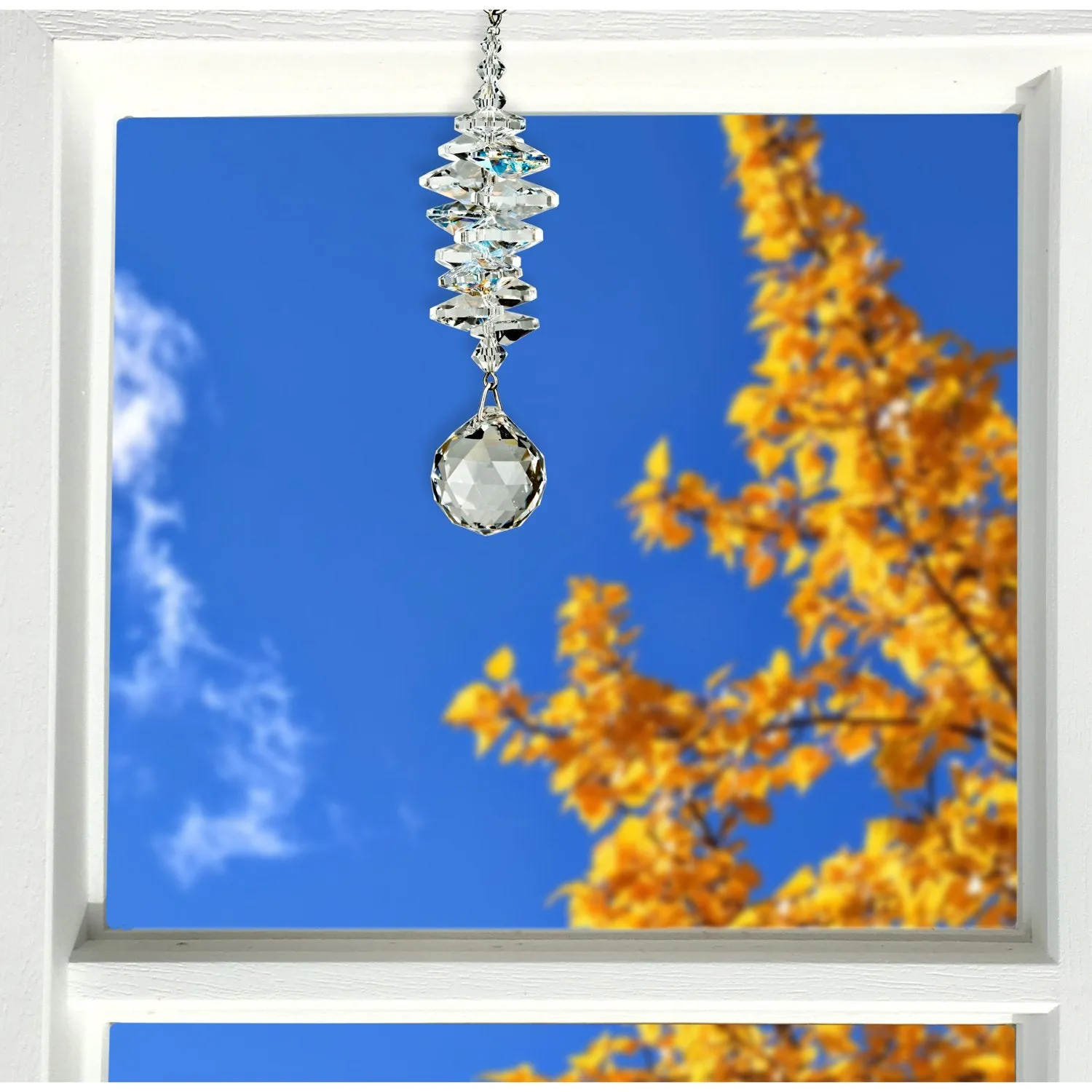 Crystal Ice Cascade Suncatcher - Ball