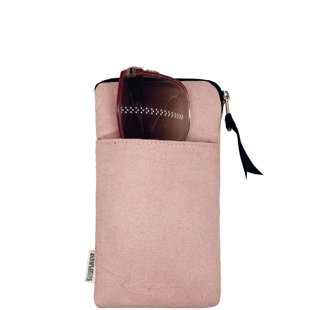 CUSTOM Sunglasses Case with Pocket for Second Pair of Glasses