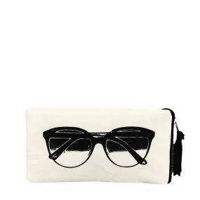CUSTOM Sunglasses Case with Pocket for Second Pair of Glasses
