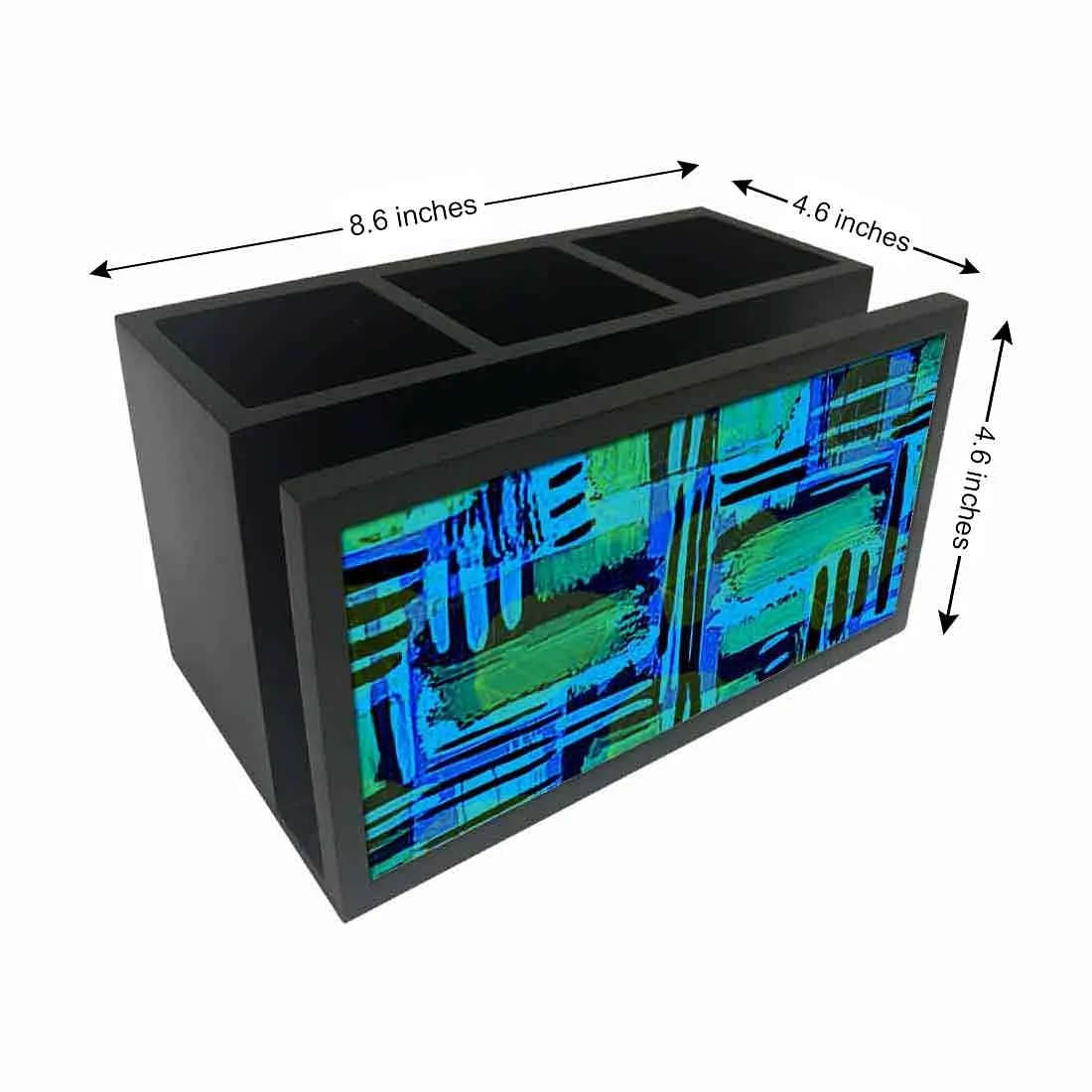 Cutlery Tissue Holder Napkin Stand -  Blue Stike