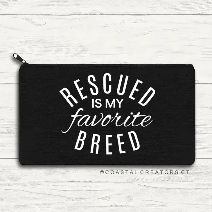 Dog Canvas Multi-Use Zipper Bag (3 Styles)