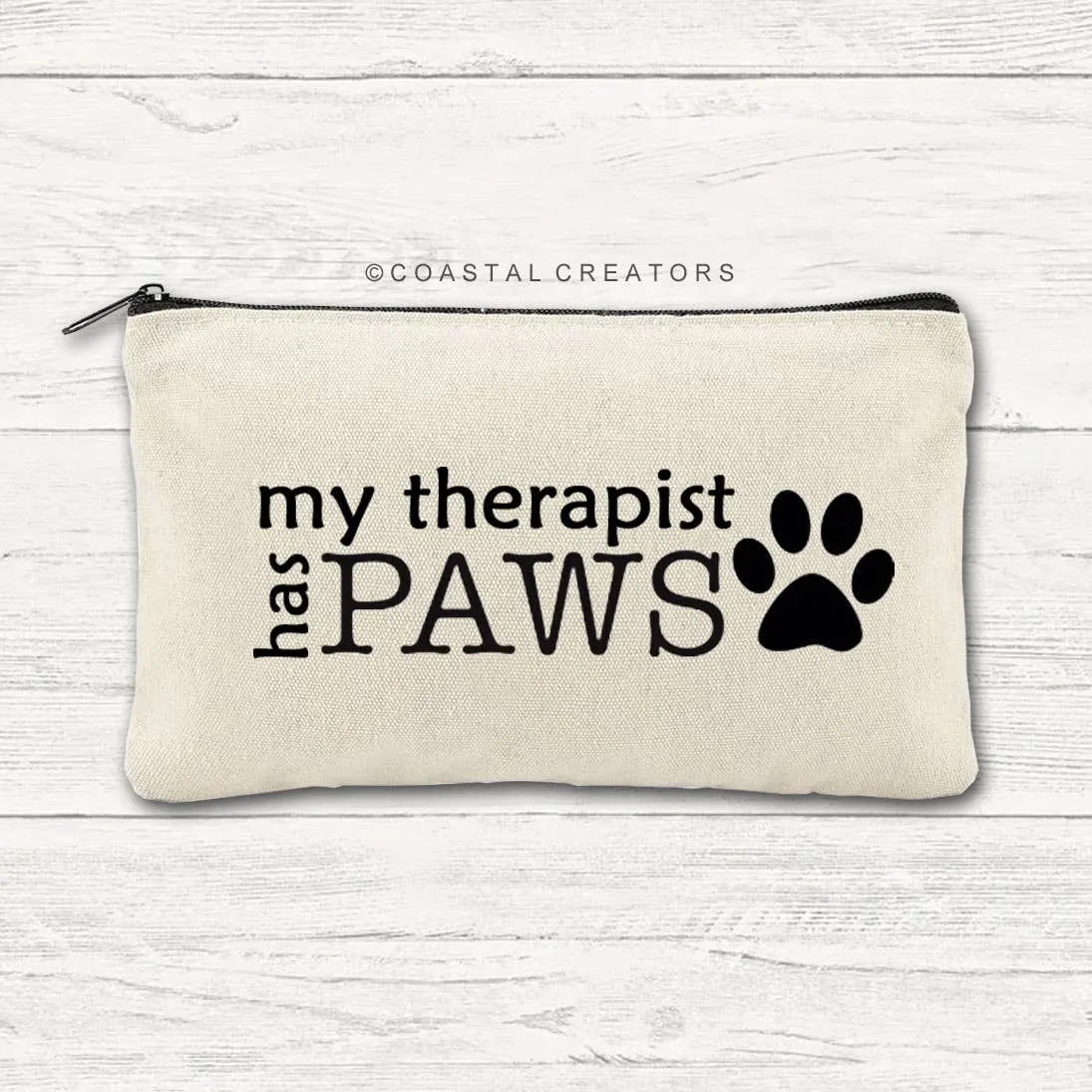 Dog Canvas Multi-Use Zipper Bag (3 Styles)