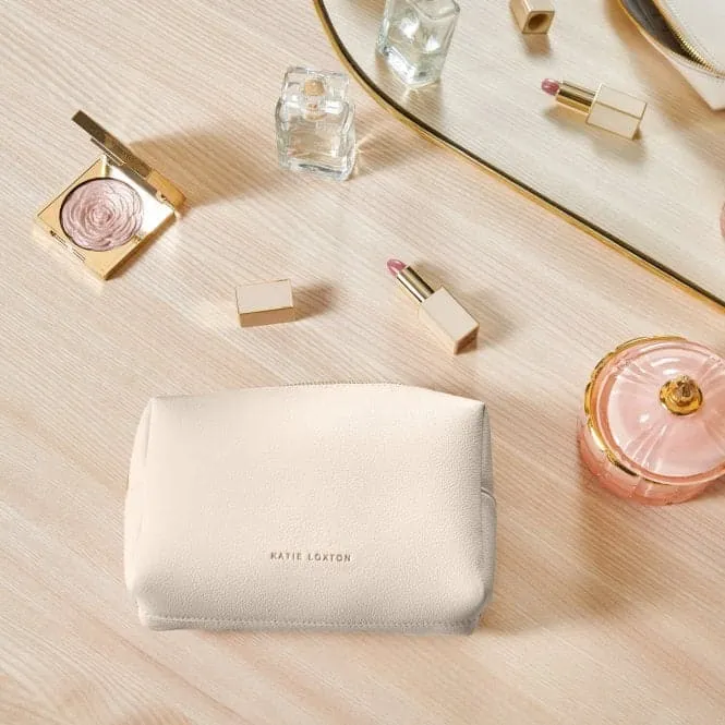 Eggshell Secret Message Make Up Bag 'Kiss And Make-Up' KLB3007