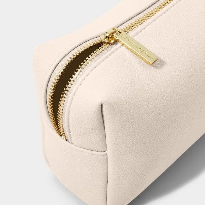 Eggshell Secret Message Make Up Bag 'Kiss And Make-Up' KLB3007