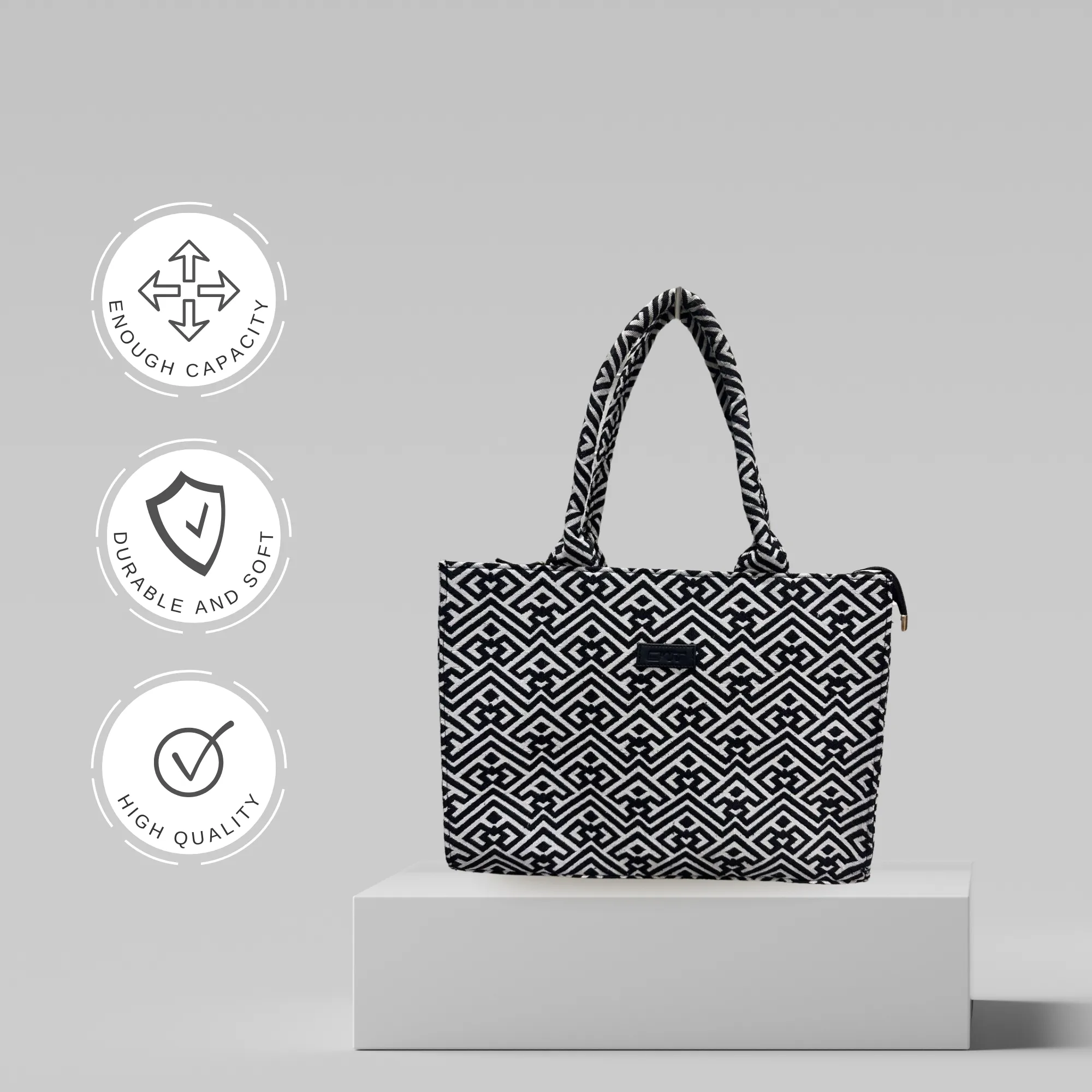 EMMY BOX TOTE BAGM - D3